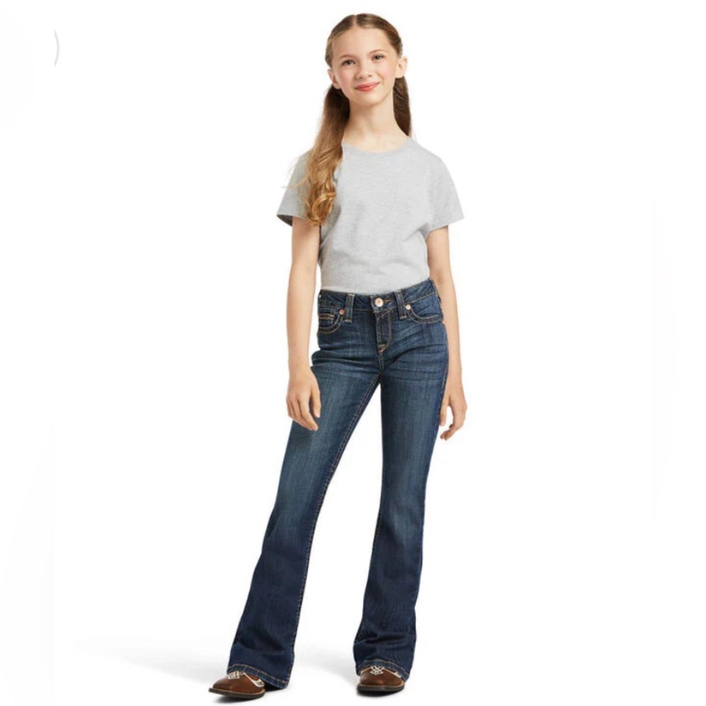 Ariat Girl's Dresden Stretch Fit Flare Jean